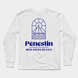 Pénestin my haven of peace - Brittany Morbihan 56 BZH Sea Long Sleeve T-Shirt